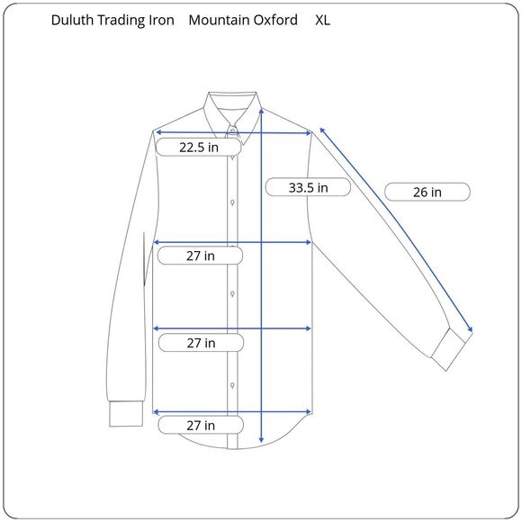 Duluth Trading Shirt Iron Mountain Oxford Men’s XL Relaxed Fit Plaid Button Down - Picture 9 of 9